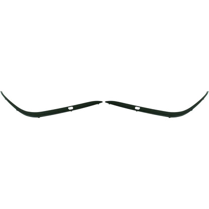 Bumper Trim Set for BMW 740iL (1995–2001) w/ Washer Hole Front Left & Right