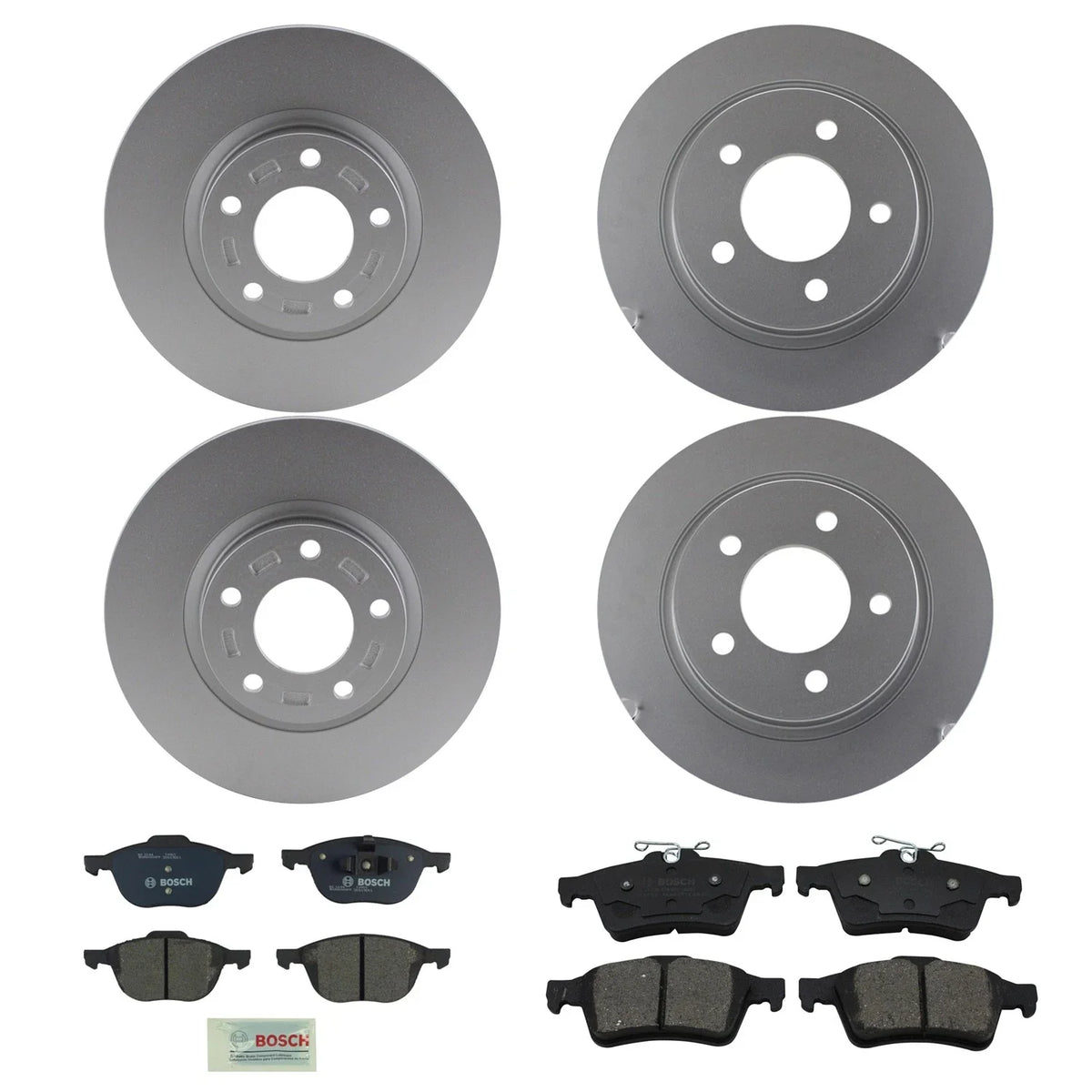 Bosch Quietcast Ceramic Disc Brake Pad Kit for 3 Sport (FWD) (2010–2013)