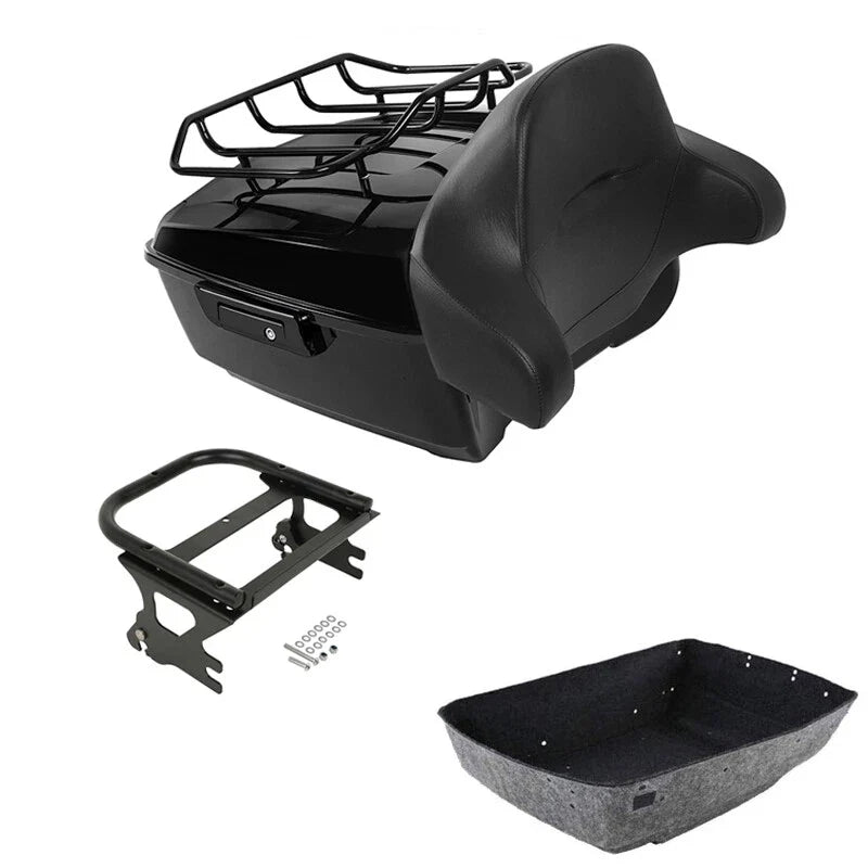 2X King Trunk Rack Up for Electra Glide Harley Touring 1997-2008