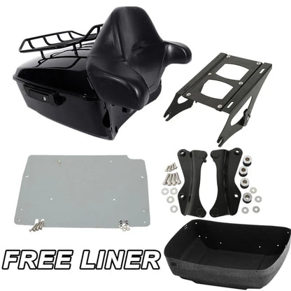 Trunk Rack Base Plate Pad for Harley Street Glide Electra (2014–2025)