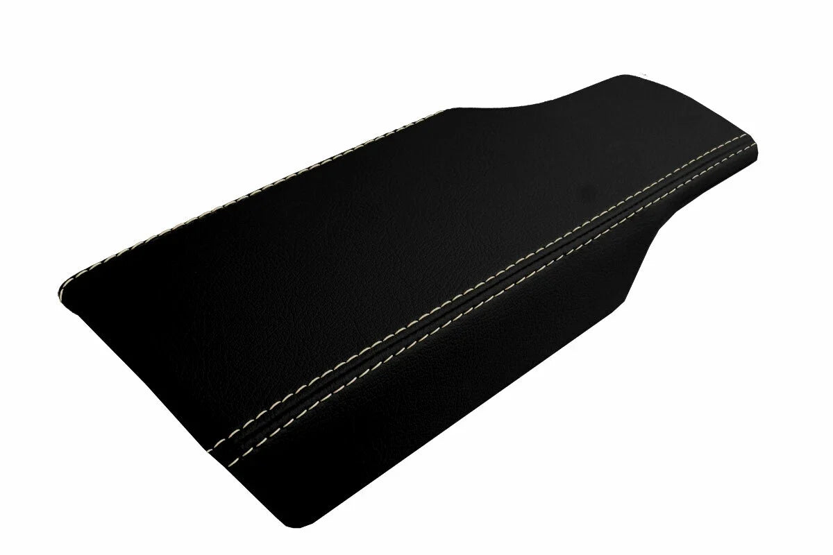 Console Lid Pull Over Cover for Porsche 987 (2005–2012) Beige Stitch