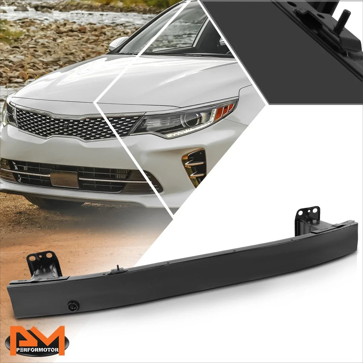 Front Bumper Reinforcement Bar for 2016-2018 Kia Optima
