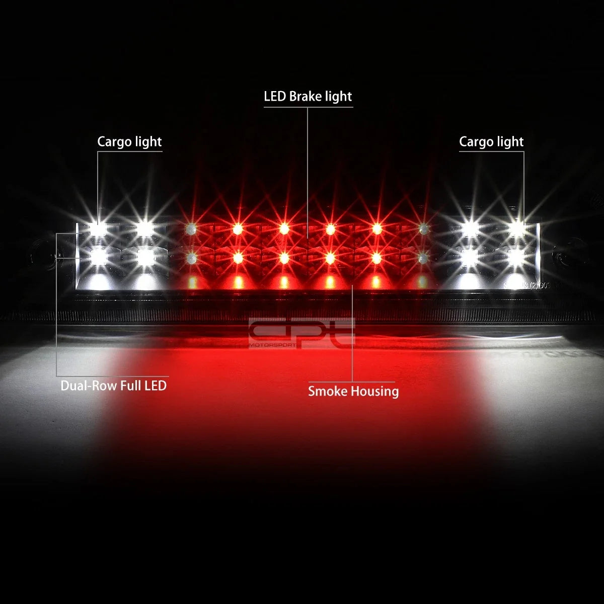 2X LED Third Brake Light for Ford F150 Mark LT (2009–2014)