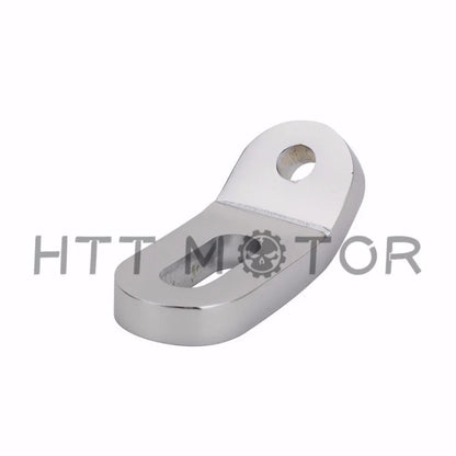 Pair Chrome Touchless Tie-Downs for Harley Touring Electra Glide (FLH)