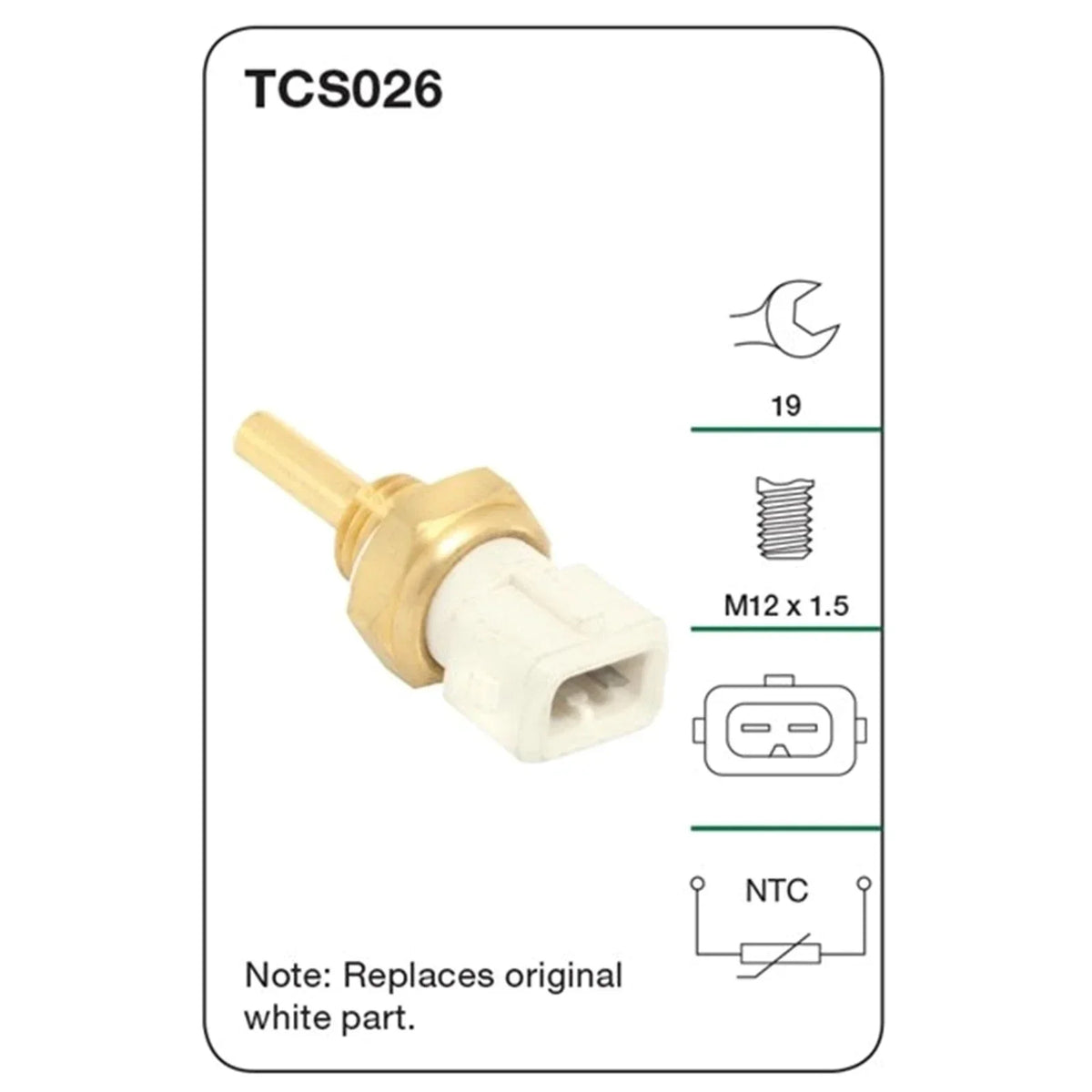 1.8L Coolant Temperature Sensor for Subaru Vortex EA82 (1985-1988)