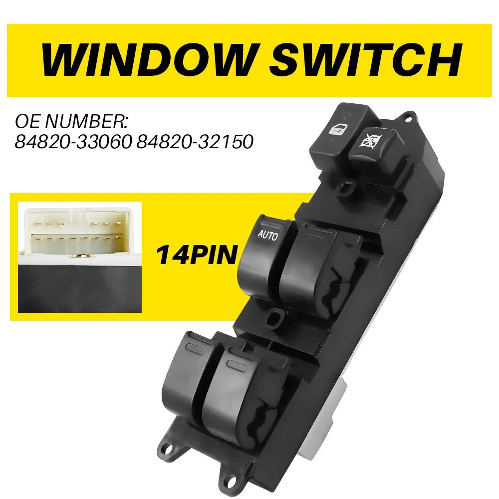 Electric Window Control Switch for Hilux N70 Toyota 2005-2015