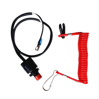 Engine Stop Switch Assembly 6H4-82575 6E9-82575 for Yamaha Outboard (2-Stroke)
