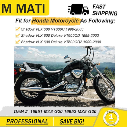 Fuel Tank Tube Hose for Honda Shadow VLX 600 VT600C VT600CD/CD2 (1999–2003)