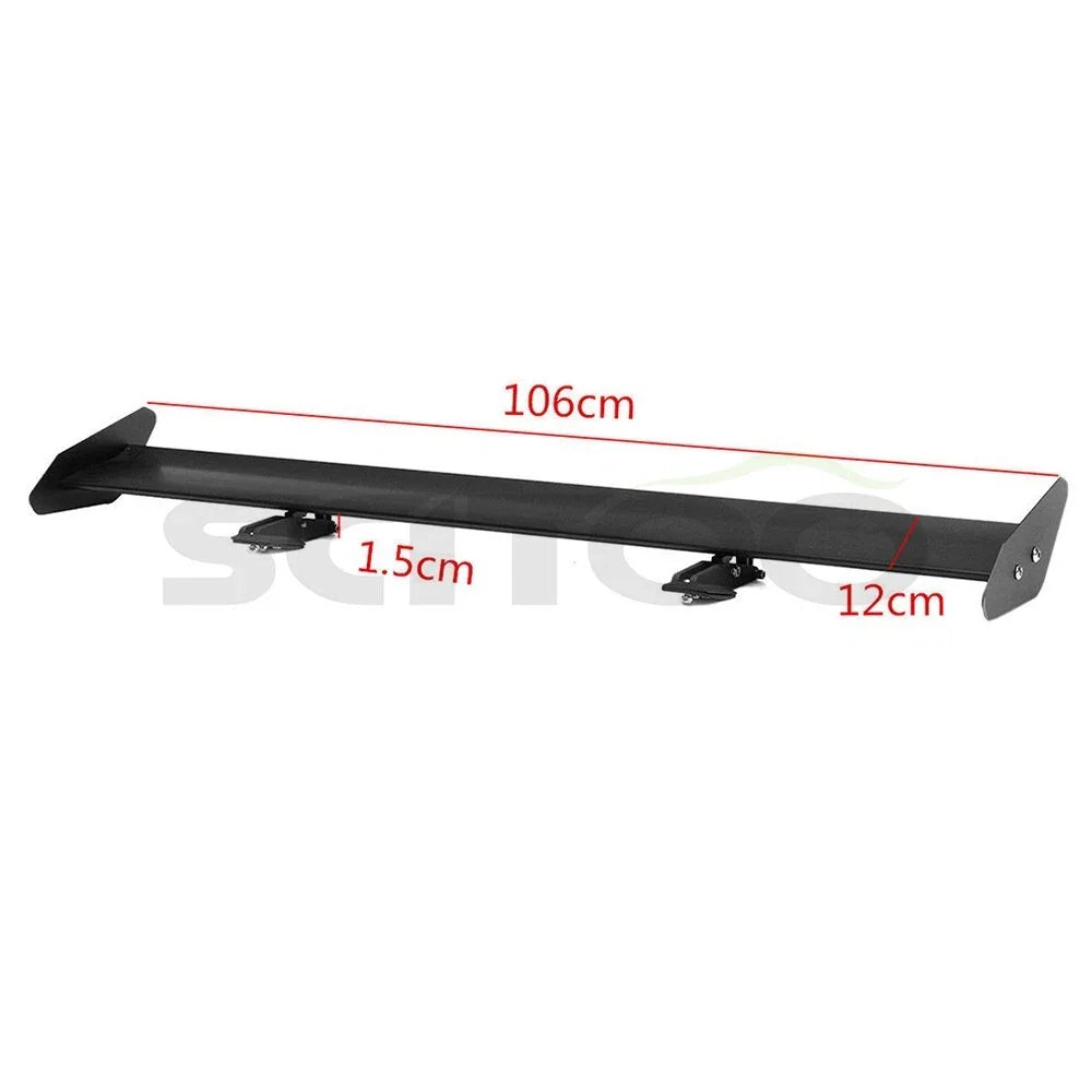 Aluminum GT Style Racing Spoiler Wing for Universal Hatchbacks