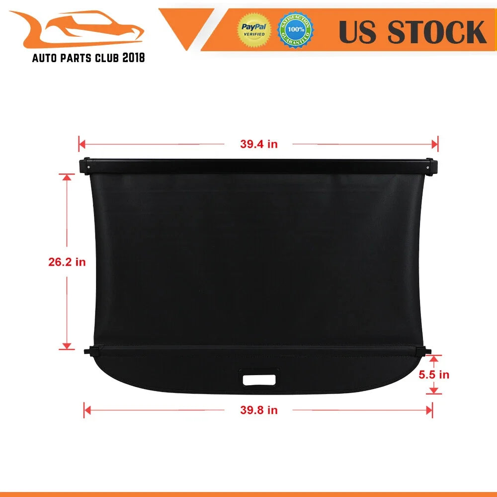 Trunk Cargo Cover for Cadillac XT4 (2019–2023)