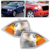 Set of 2 Front Marker Signal Lights for Jeep Compass (2007–2010)