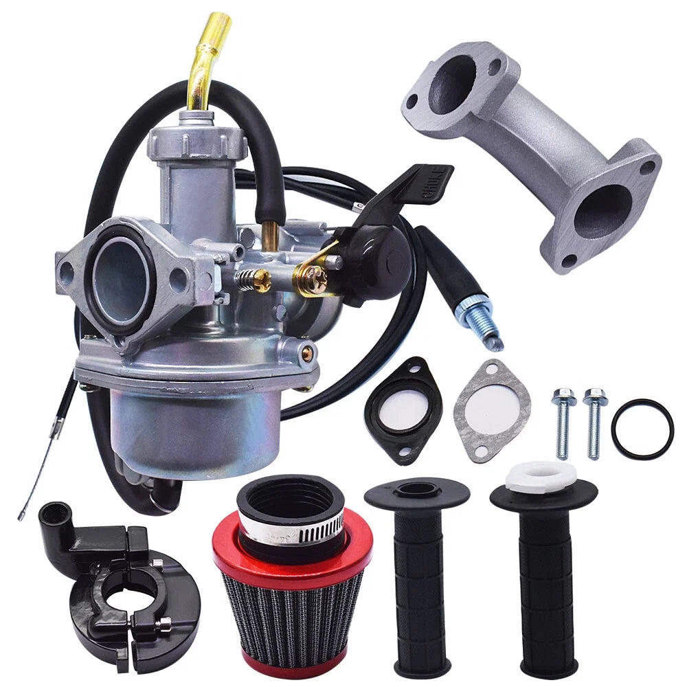 Intake Manifold Air Filter & Carburetor for Honda XR70R 1998-2003