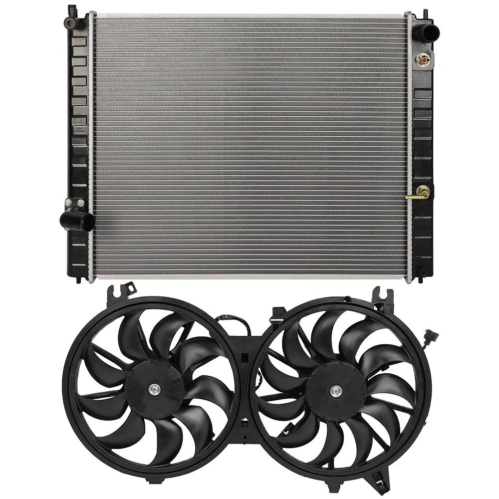 Electric Engine Radiator Cooling Fan Kit for Infiniti EX35 FX35 (2008–2009)