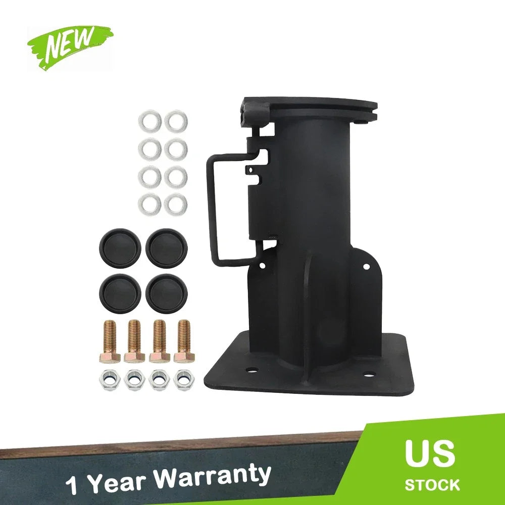 Gooseneck Ball Fifth Wheel Adapter for Camper RV Trailer (15")