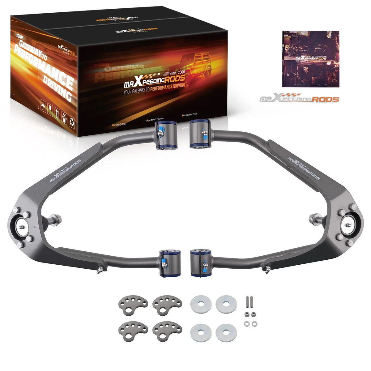 Set of 2 Upper Drop Alignment Control Arms for Silverado Sierra 1500 (2019–2023)