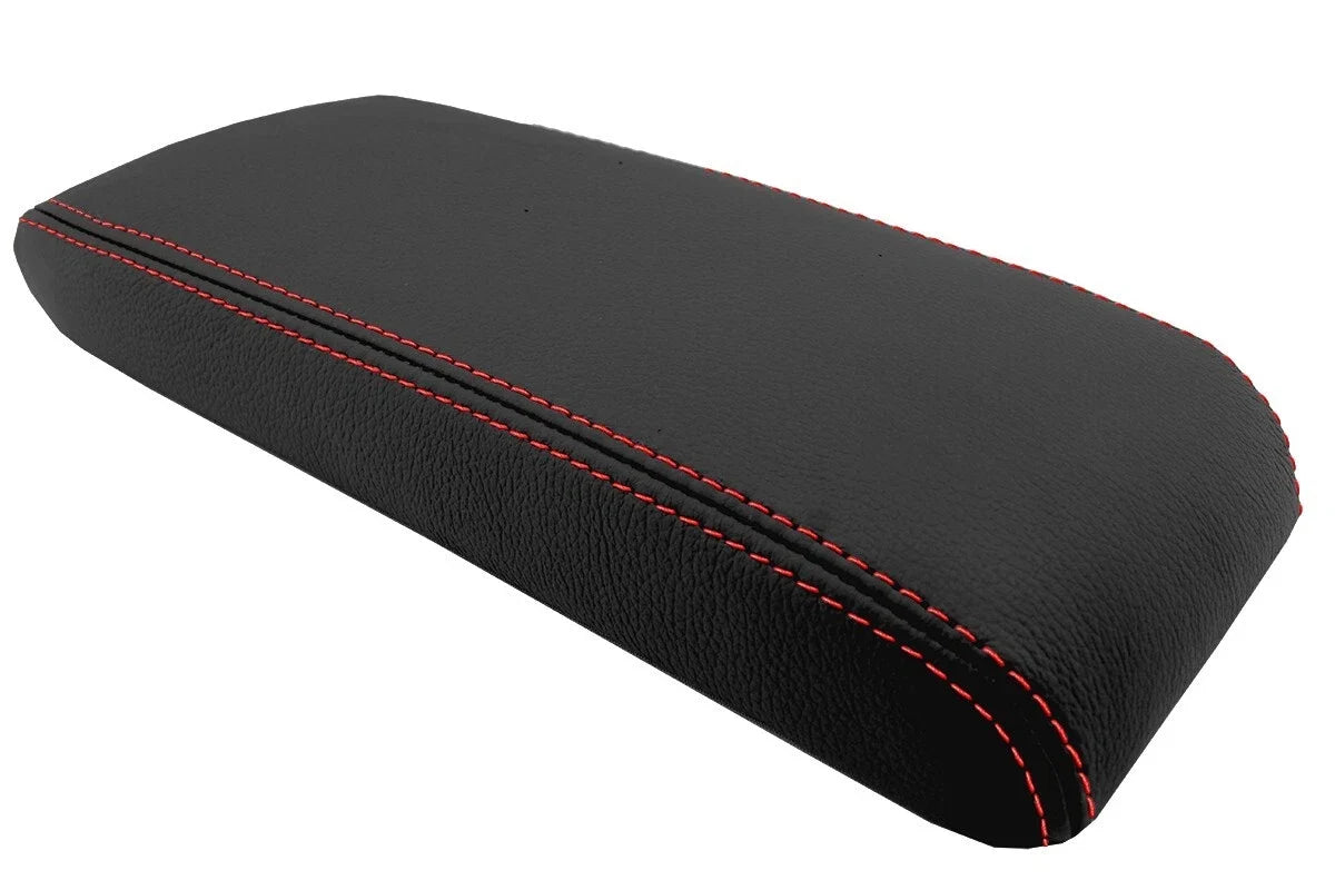 Center Console Armrest Cover for Honda Accord (1994–1997) Red Stitch