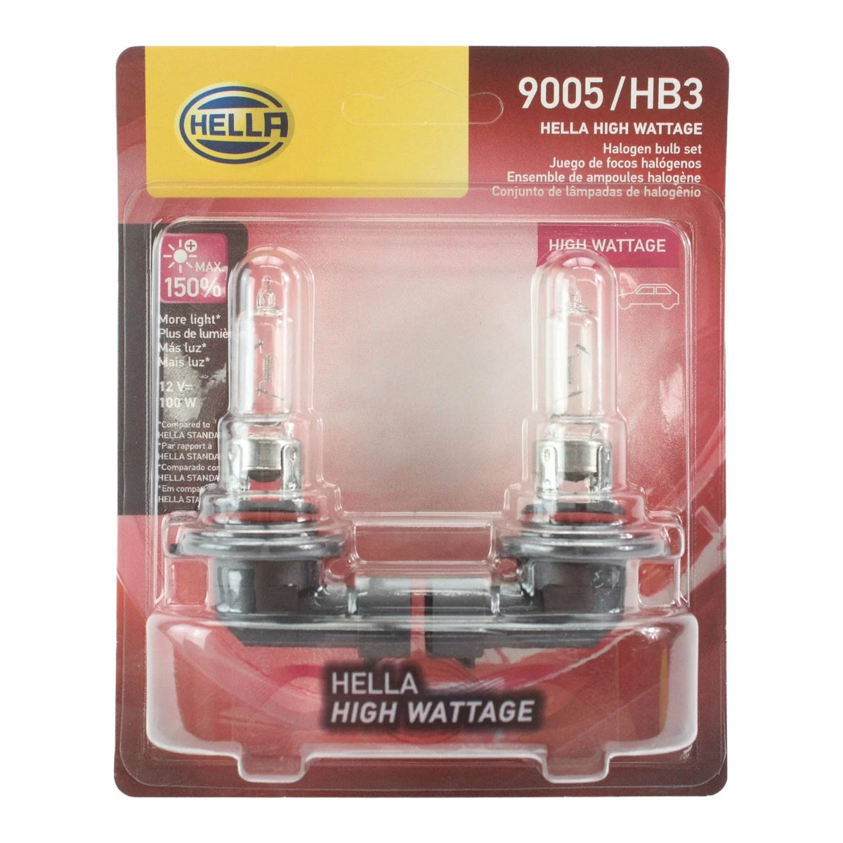 Multi-Purpose Light Bulb 9005 (100W) by Hella for Cars