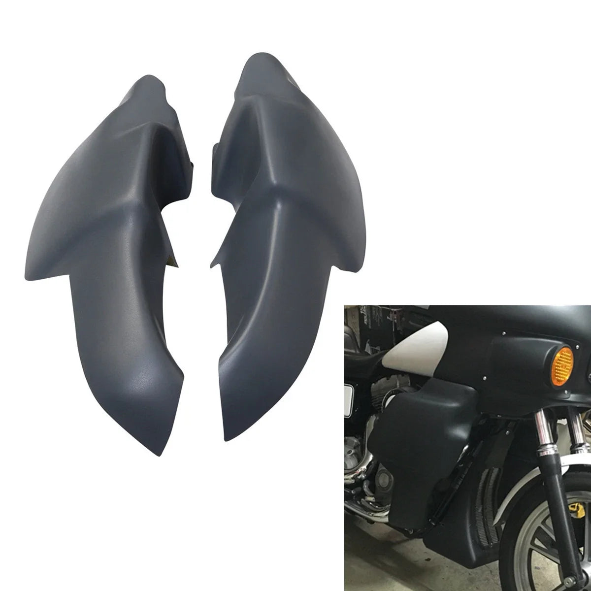 Lowers Leg Fairings for Harley Dyna (2006–2017)