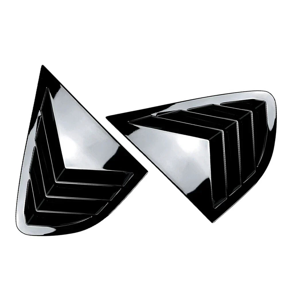 Glossy Black Louver Cover for Rear Window - BMW X4 2014-2018