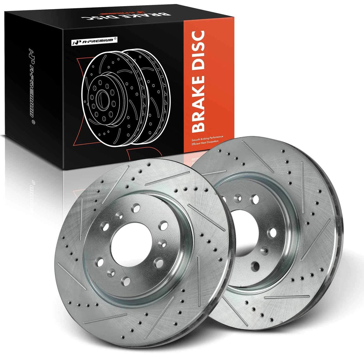 Front Side Drilled Brake Rotors for Chevrolet Uplander (2006–2009)