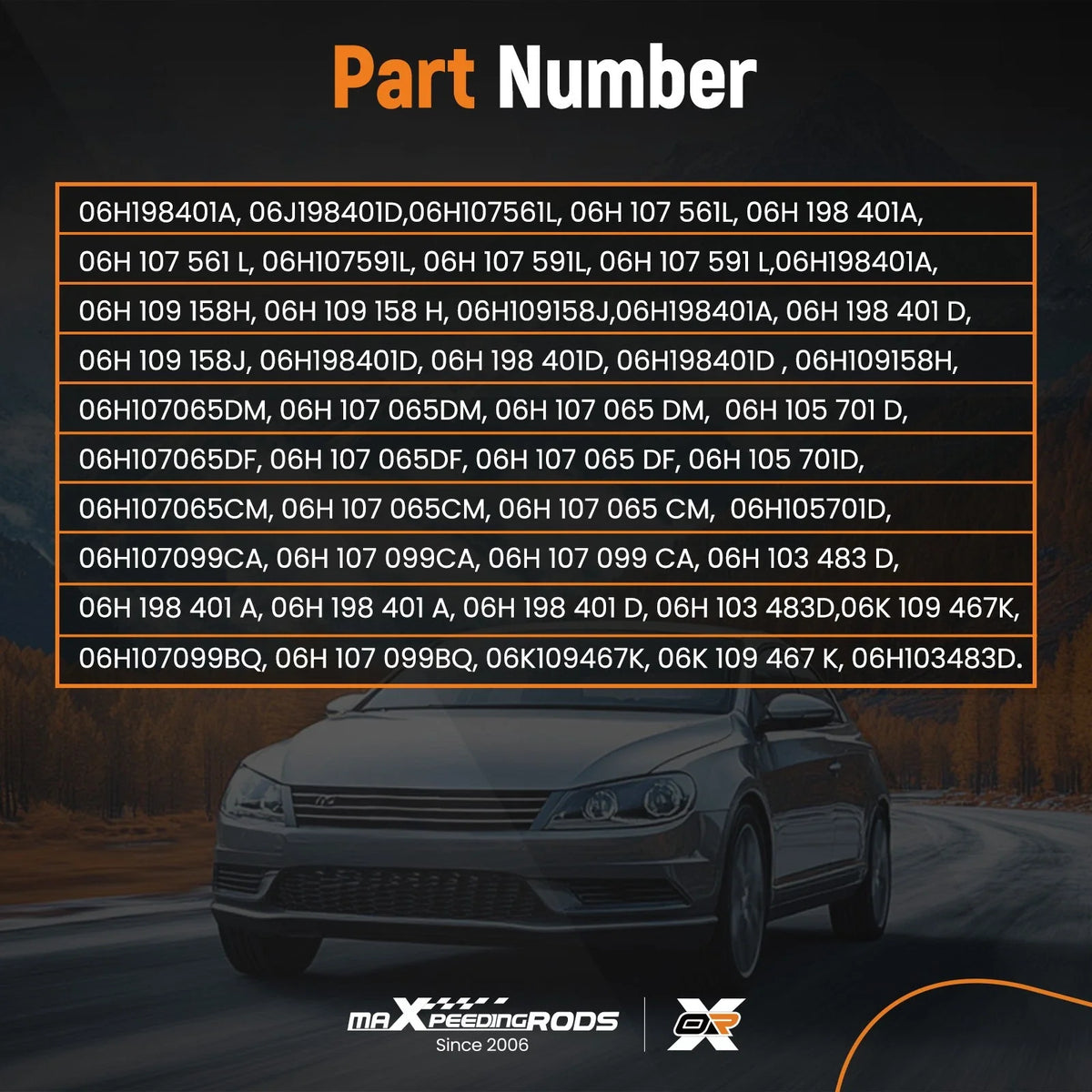 Timing Chain Kit & Pistons for Audi VW Jetta GTI A4 Q5 (CCTA CAWB CAEB CDNB)