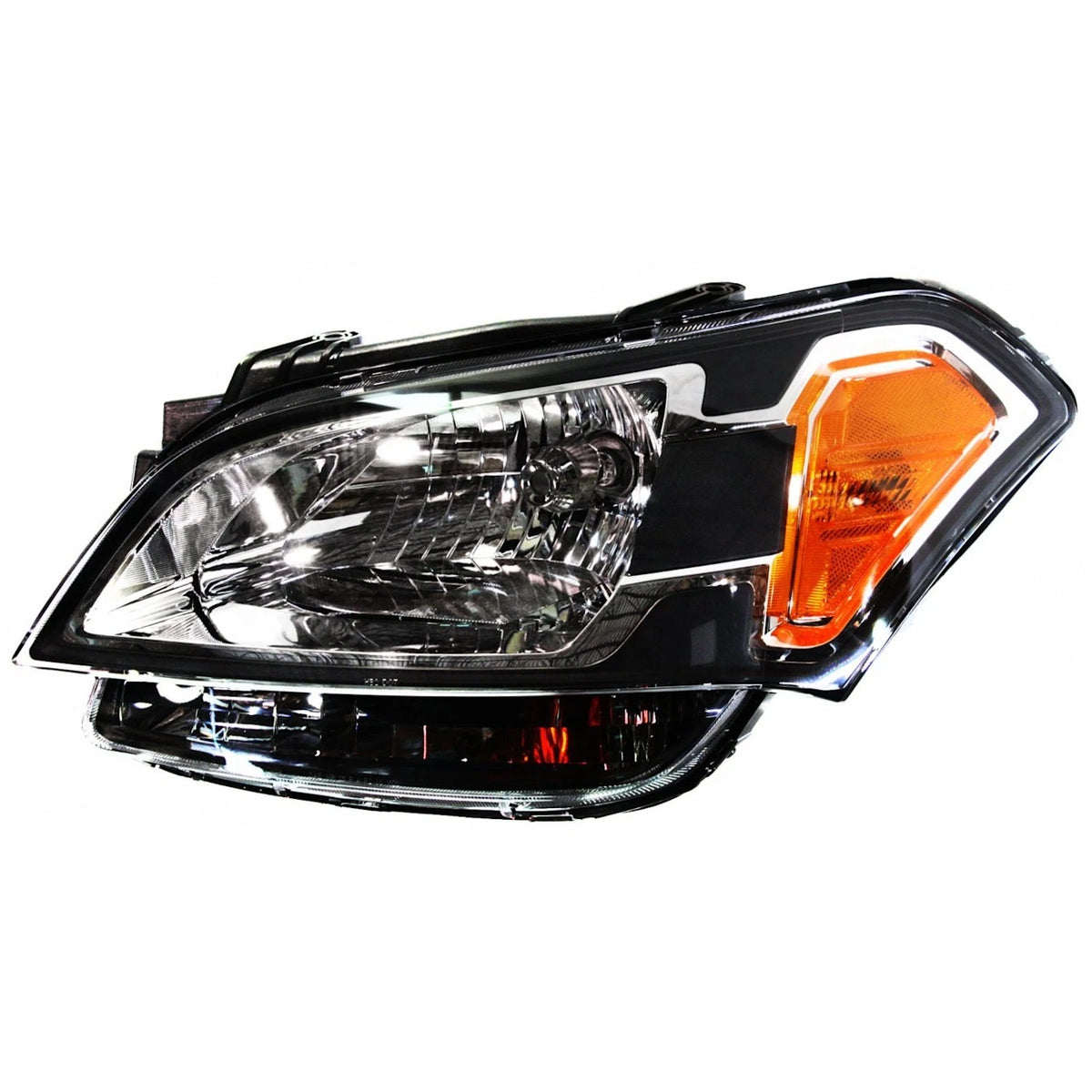 Headlight Set for Kia Soul (2010–2011) Halogen with Bulbs