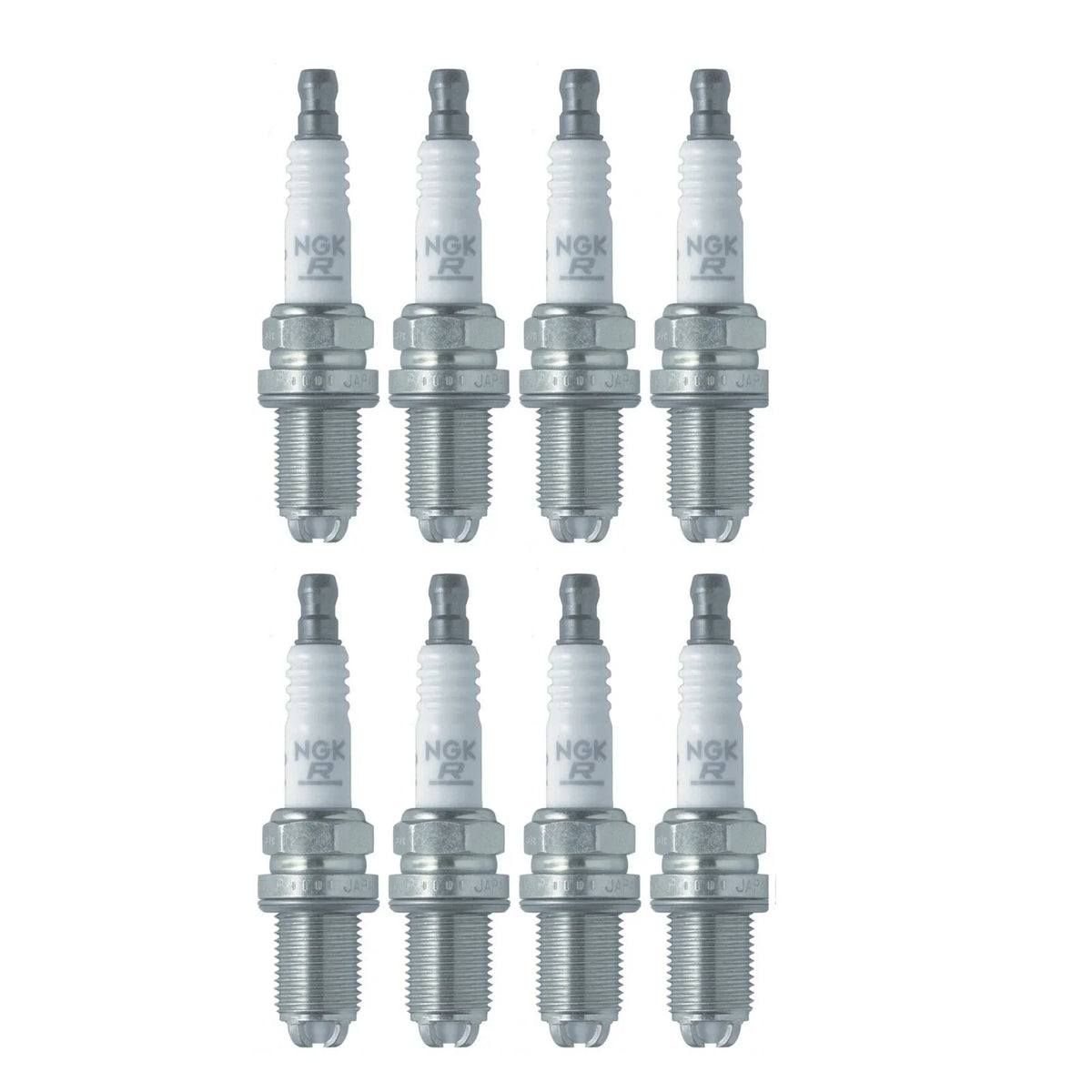 NGK Laser Platinum Spark Plug Set (8 Pieces) for