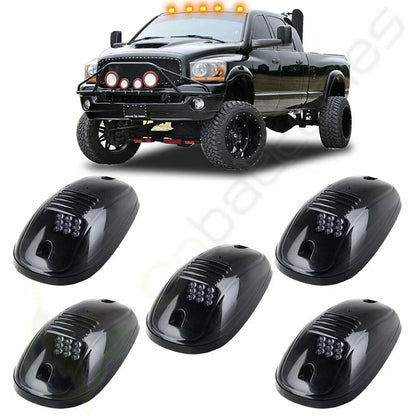 5Pcs LED Cab Roof Running Lights for Dodge Ram Pickup (2003-2018)