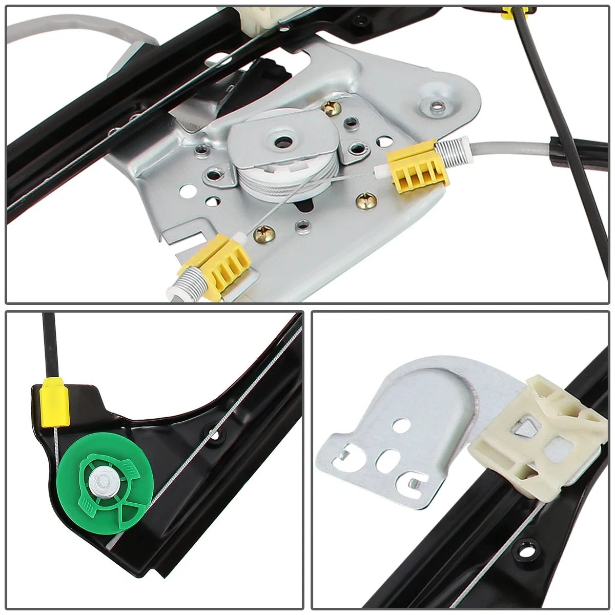 Power Window Regulator w/ Motor for Pontiac Grand Am Alero (1999–2005)