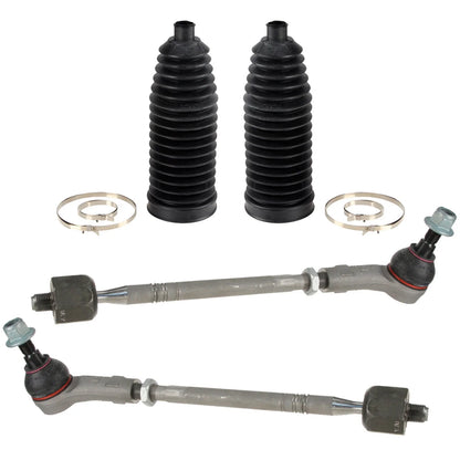 Tie Rod End Set with Bellows Kit for Tuareg Q7 Cayenne 2007-2018