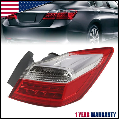 Outer Tail Light LED Right for Honda Accord Sedan (2013-2015)