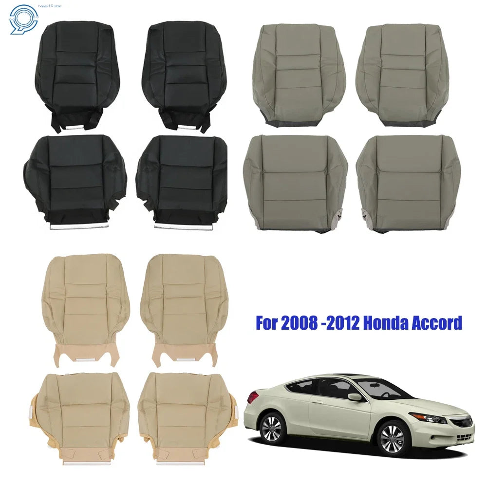 Leather Seat Cover for Honda Accord (2008–2012) Front Left Right