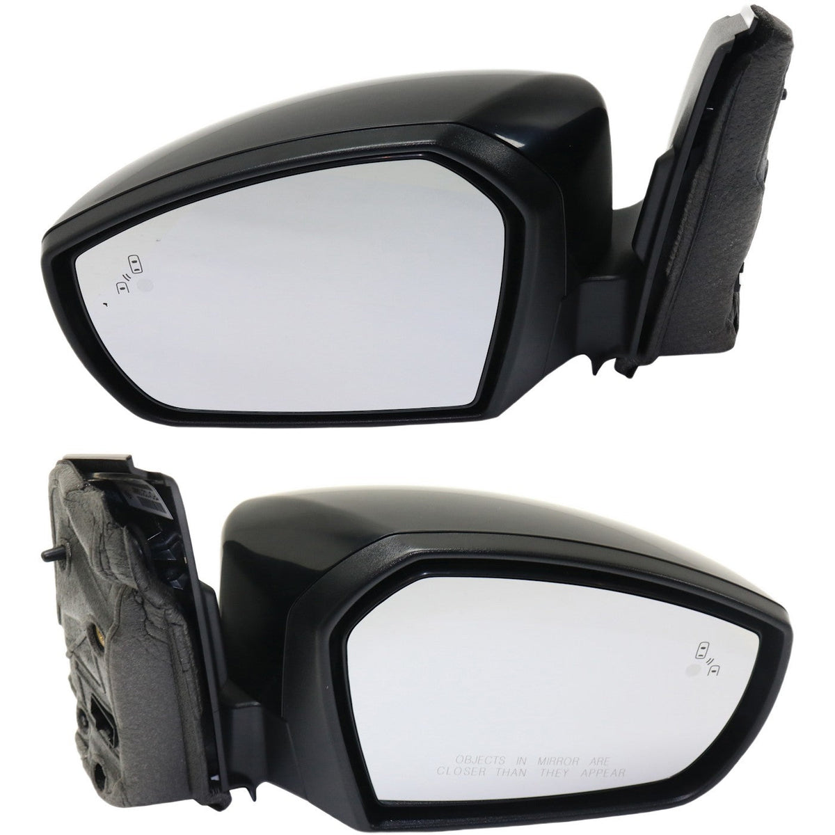2017-2018 Ford Escape Heated Mirrors Set of 2 with Turn Signal Light