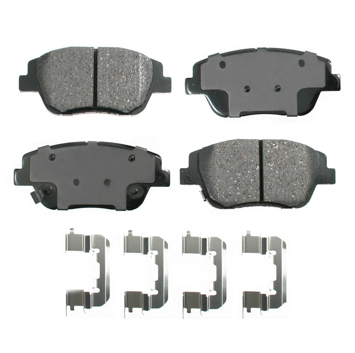 Ceramic Brake Pads & 300mm Disc Rotors Front Kit for 2011-2019 Sonata Optima