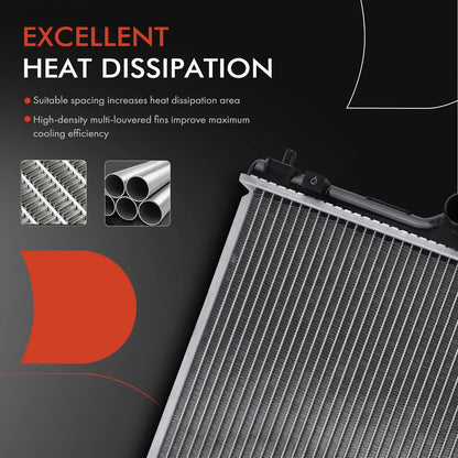 Aluminum Construction Radiator for Honda Civic 2002-2005