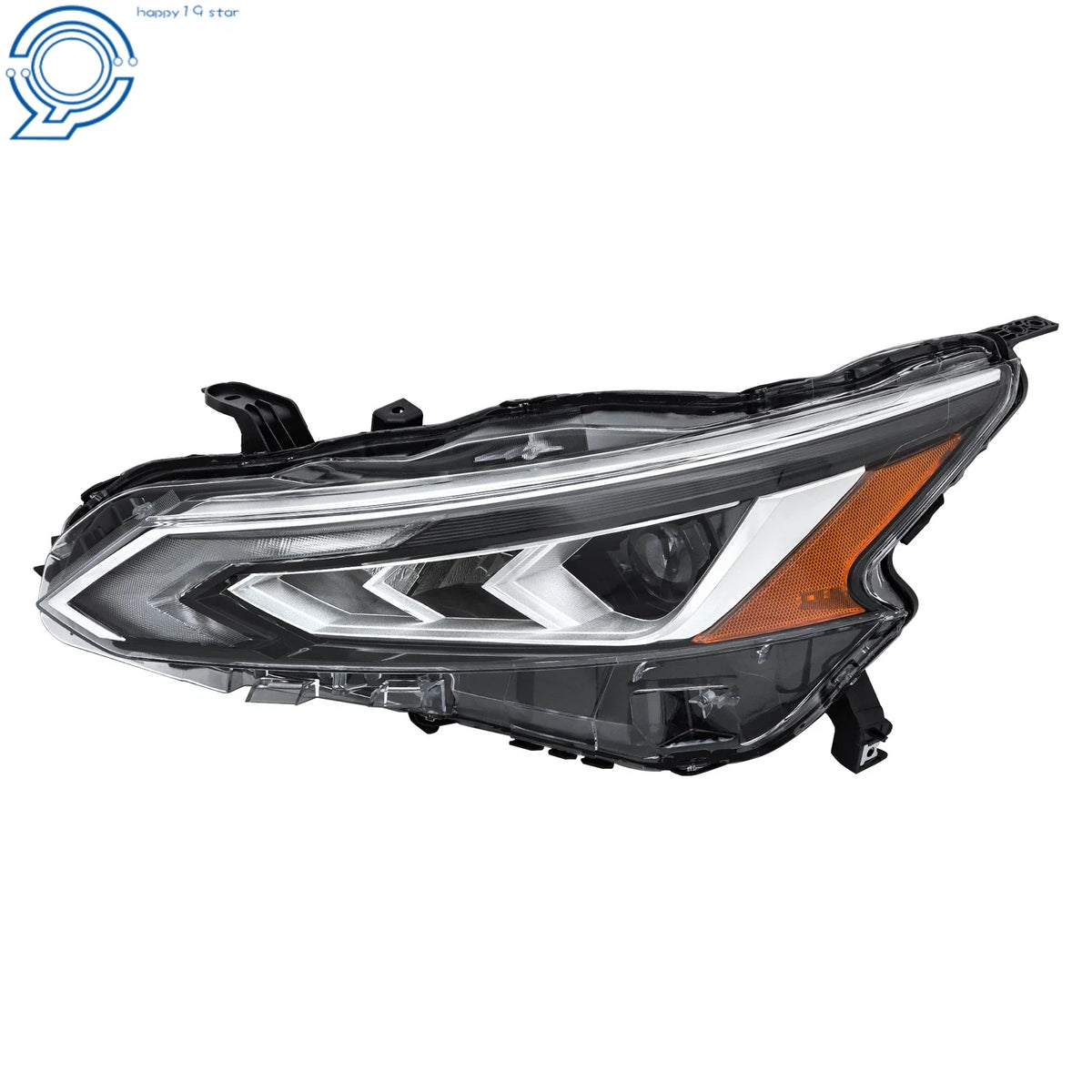 LED Chrome Headlight for Nissan Altima (2019–2020) Driver Left Side