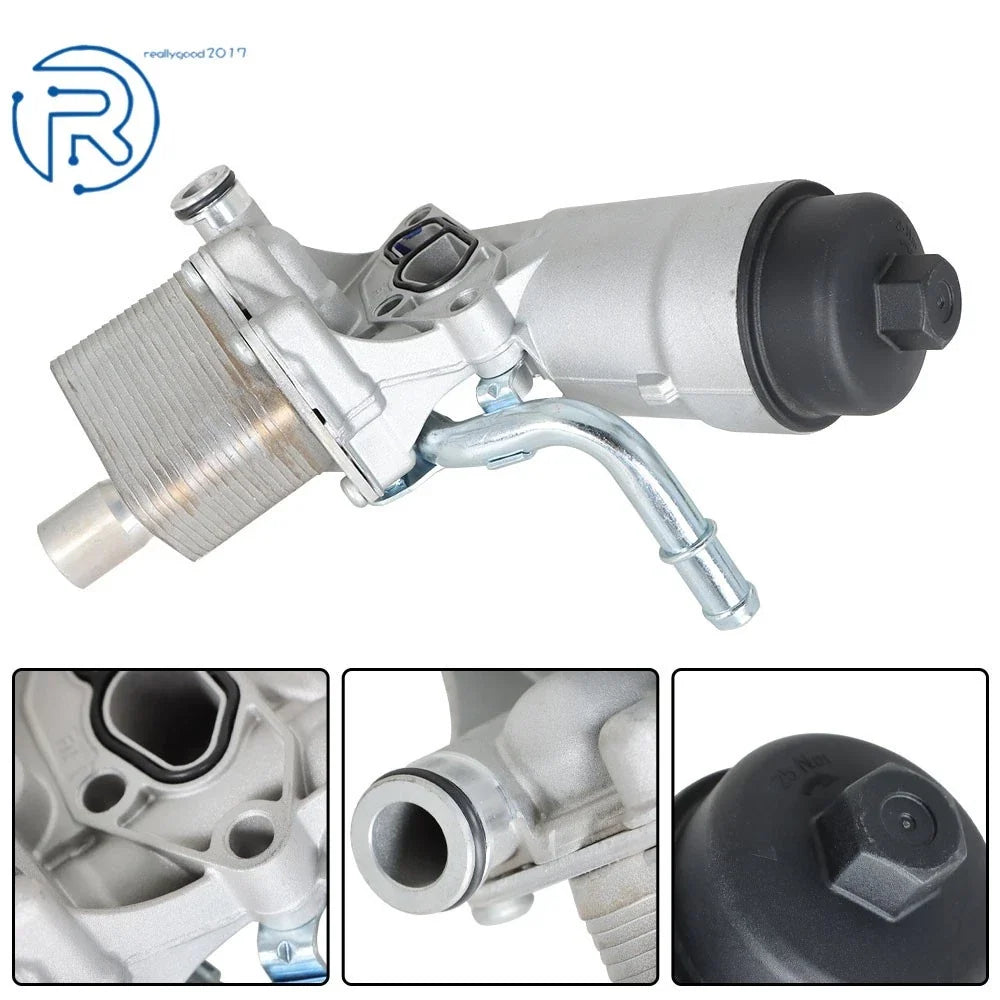 Oil Cooler Filter Housing Assembly for Chevrolet Cruze Sonic Buick 1.4L (2011–2016) 55565385