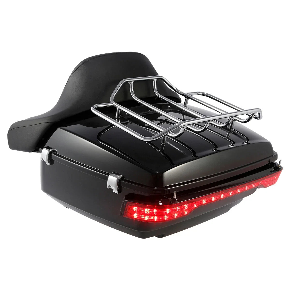 Trunk Backrest Rack Light Mount Plate for Harley Touring (2014–2026)