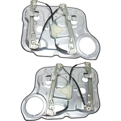 Window Regulator Set for Hyundai Santa Fe (2007–2009) Front Driver & Passenger