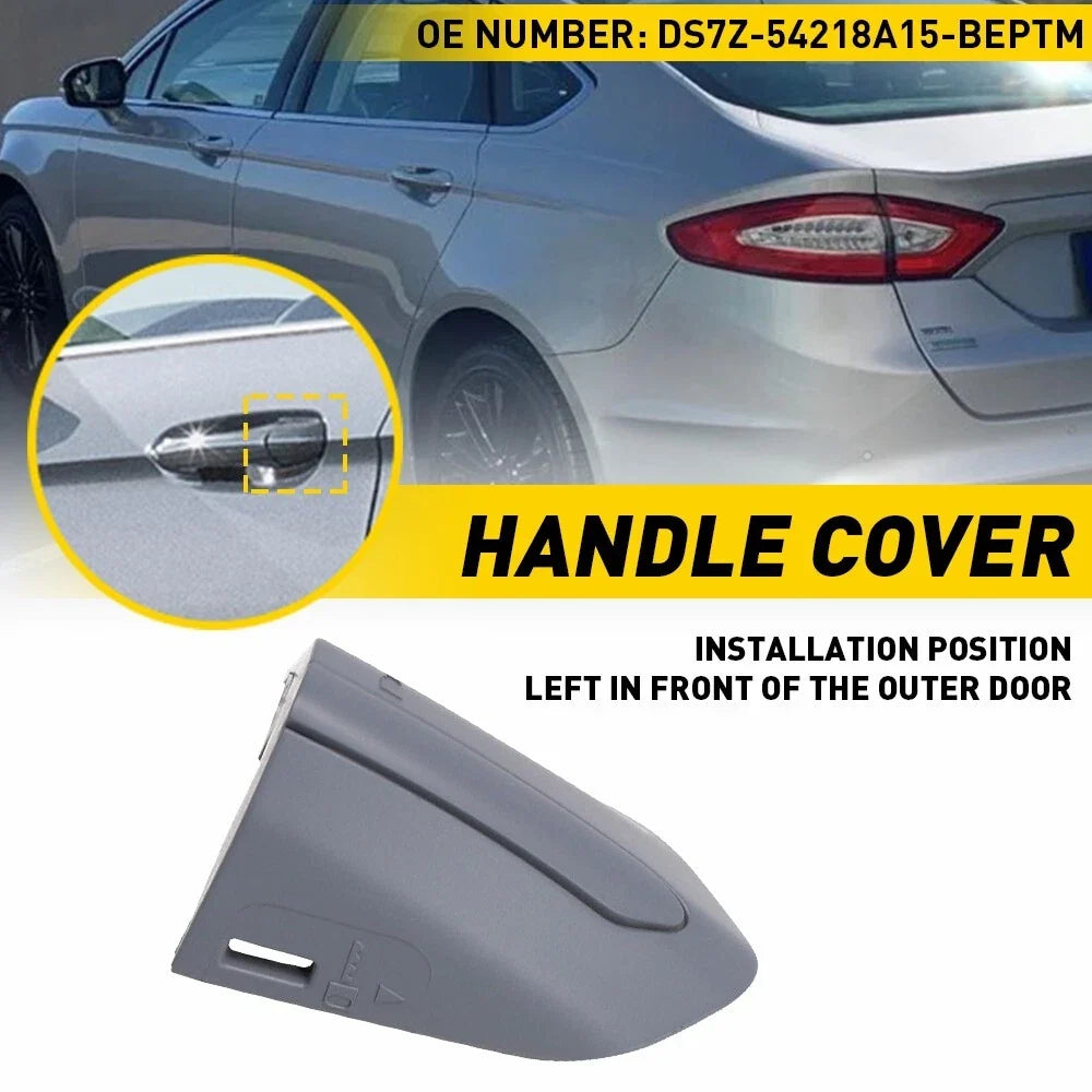 Left Driver Door Handle Key Bezel Cover for Ford Fusion (2013–2020)