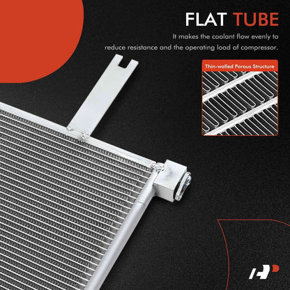 A/C Condenser for Honda Insight 2019 to 2021 with Receiver Drier
