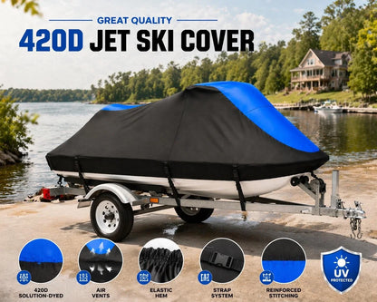 Jet Ski Cover 420D Material for 2005-2007 SeaDoo GTI