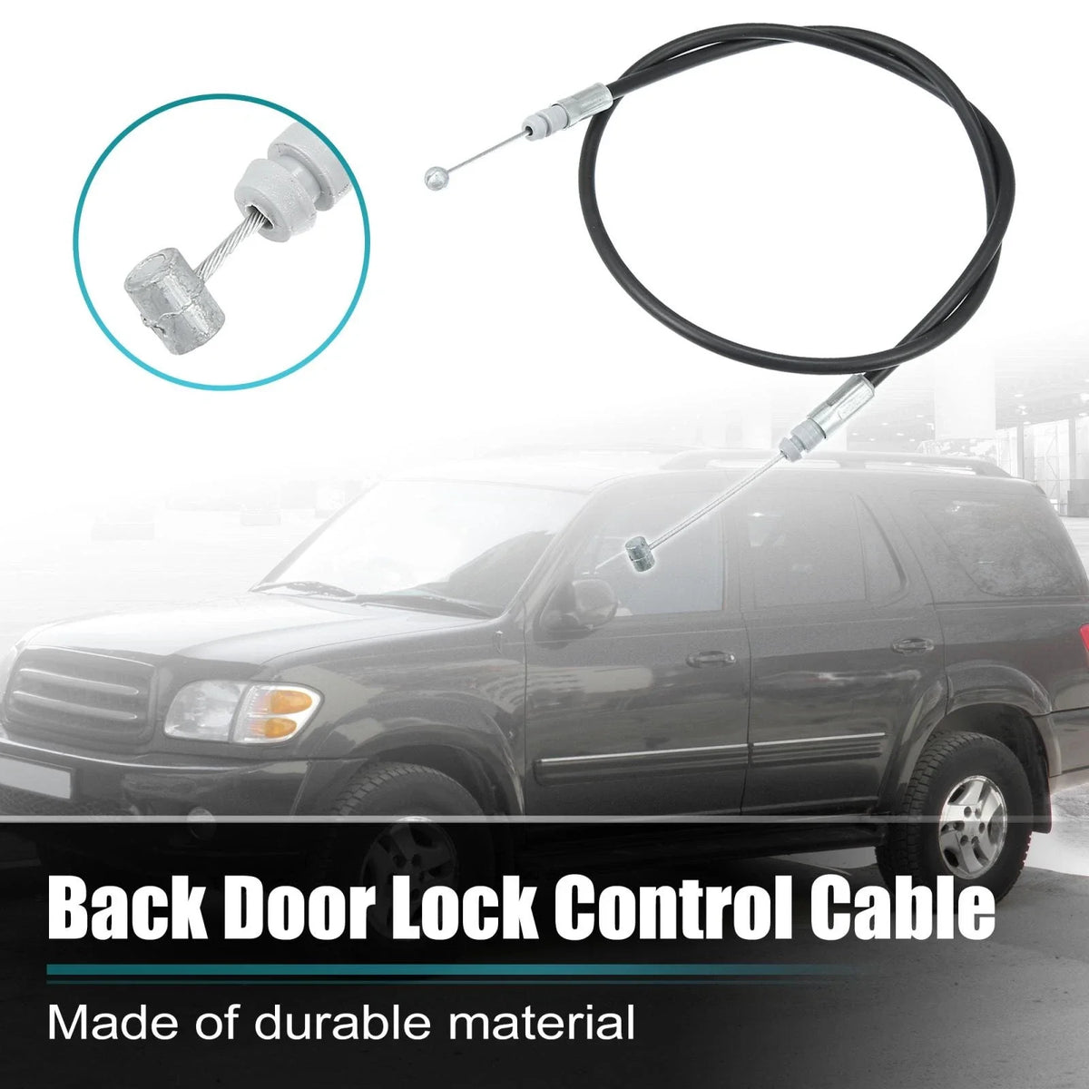 Tailgate Hatch Lock Control Cable 64680-0C010 for Toyota Sequoia (2001–2007)