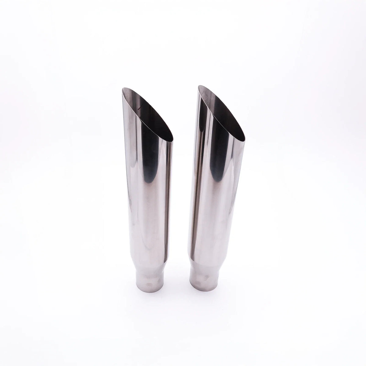 Slash Tip Dual Mufflers 2.5" for Ford Crown Victoria (2004–2011)