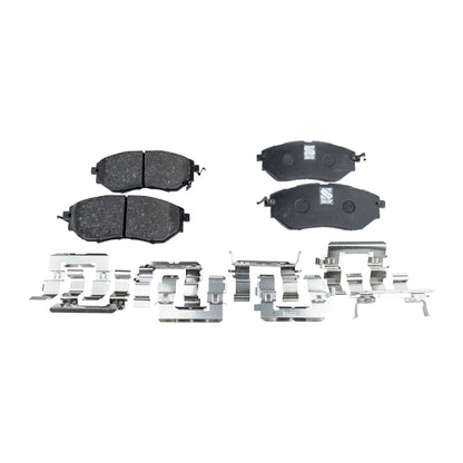 Set of 4 Front & Rear Brake Pads for Subaru WRX (2015)