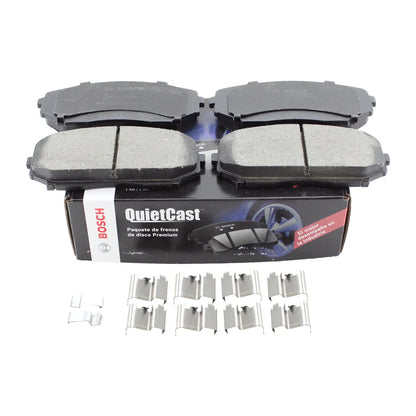 Bosch QuietCast Front Brake Pads - Set of 4 for Ford Lincoln Mazda