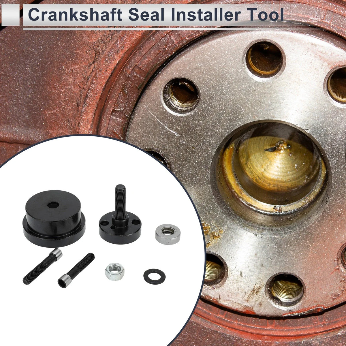 Set of 1 Crankshaft Seal Installer Tool for Ford F-250 Super Duty (2008–2010)