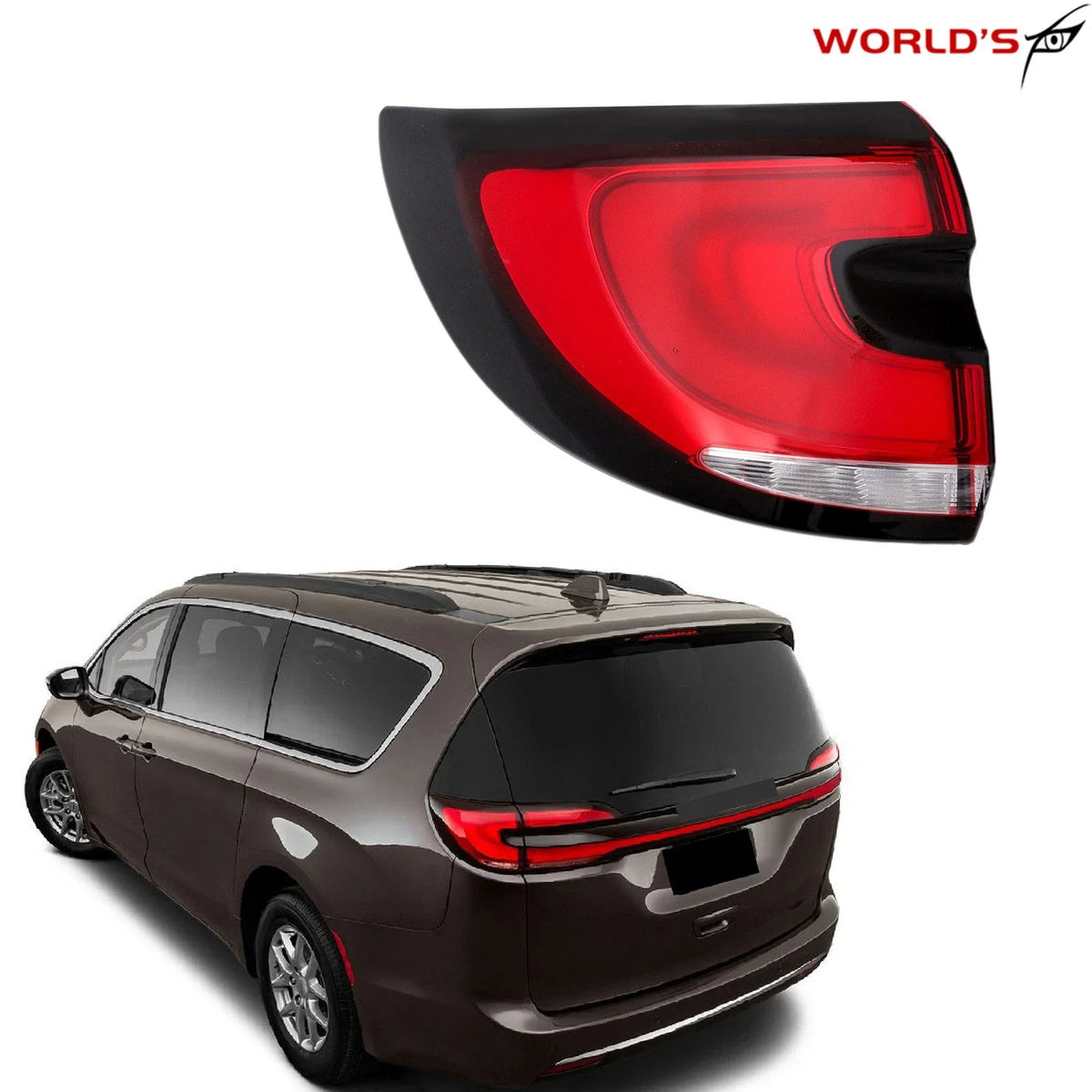 LED Tail Lights Assembly for Chrysler Pacifica (2021–2025) Driver LH Side