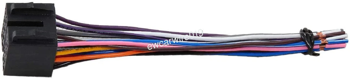 CD Player Connector ISO Wire Harness for Power Acoustic PDN/PH/PCD