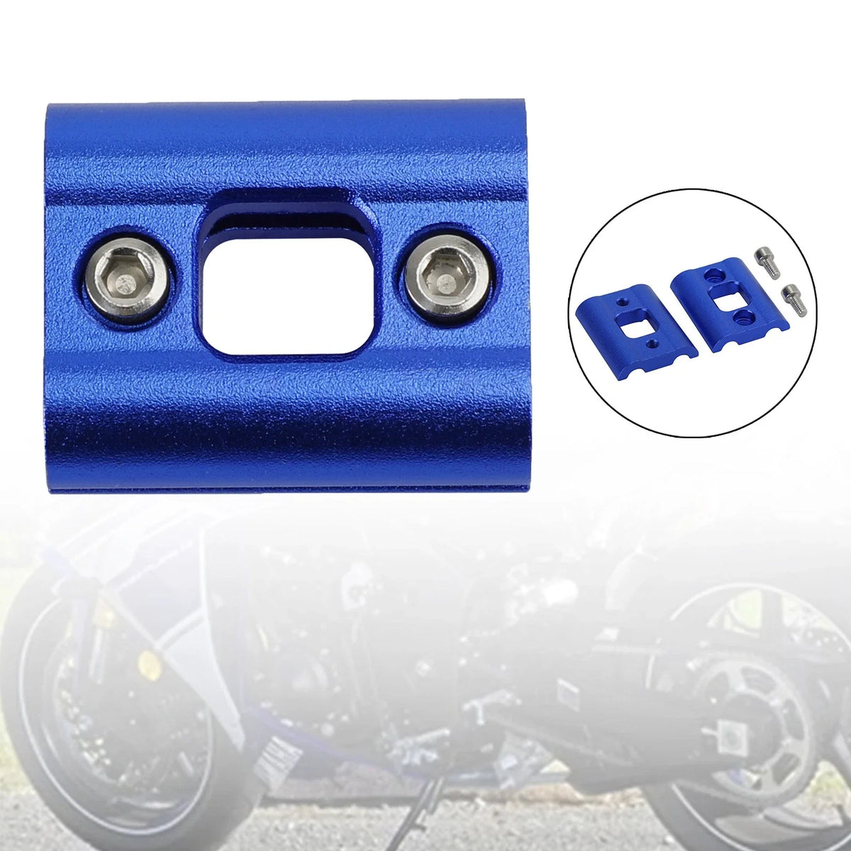 Throttle Cable Clamp for Yamaha YZF-R15 V3.0 (2017–2019) - Blue